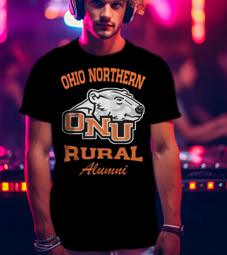 Ohio Northern ONU Rural Alumni Polar Bear T-Shirt