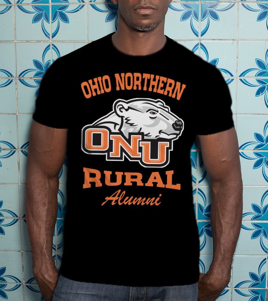 Ohio Northern ONU Rural Alumni Polar Bear T-Shirt