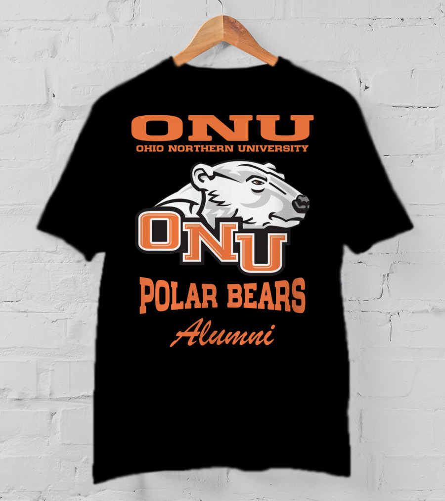 ONU Ohio Northern University Polar Bears Alumni T-Shirt
