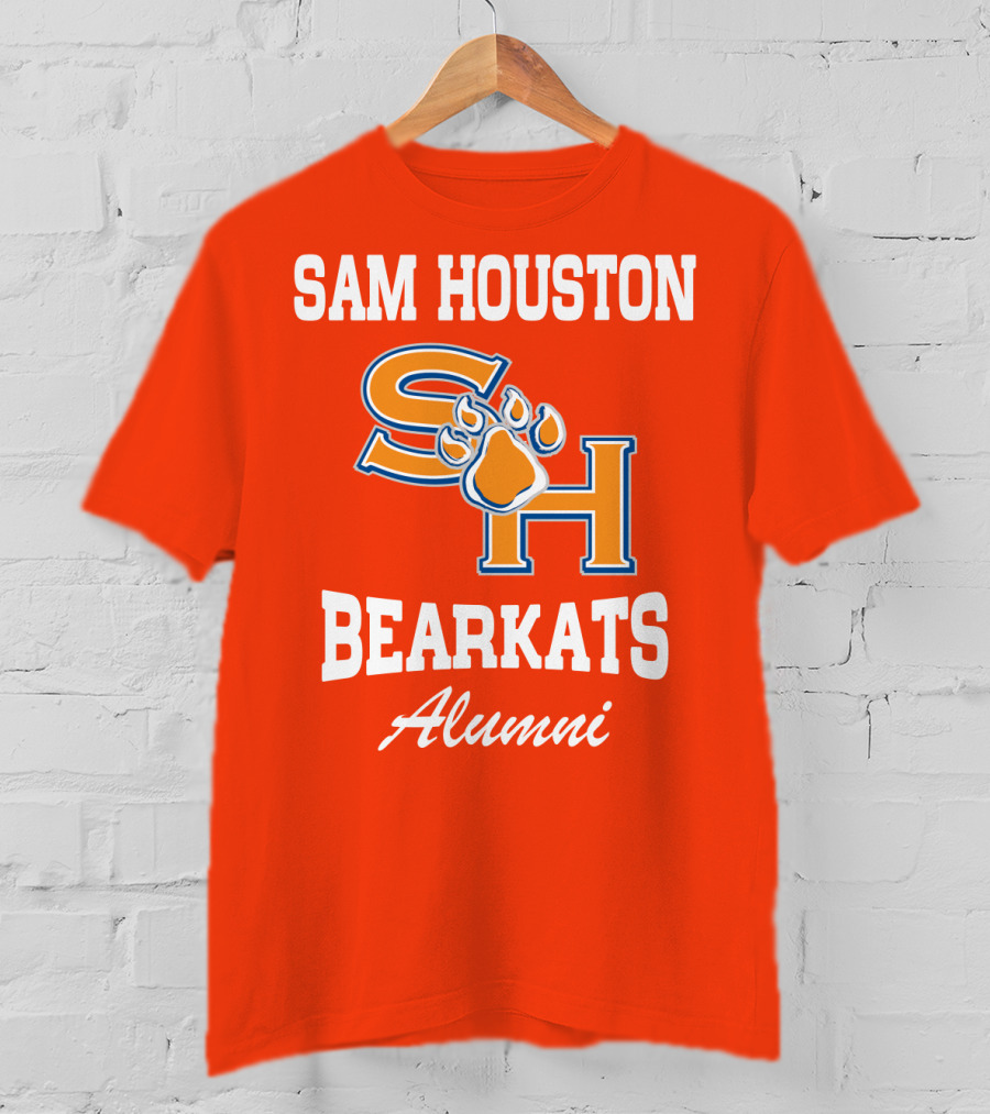 Sam Houston Bearkats Alumni SH Paw T-Shirt
