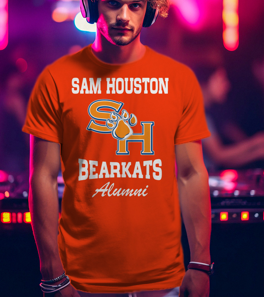 Sam Houston Bearkats Alumni SH Paw T-Shirt