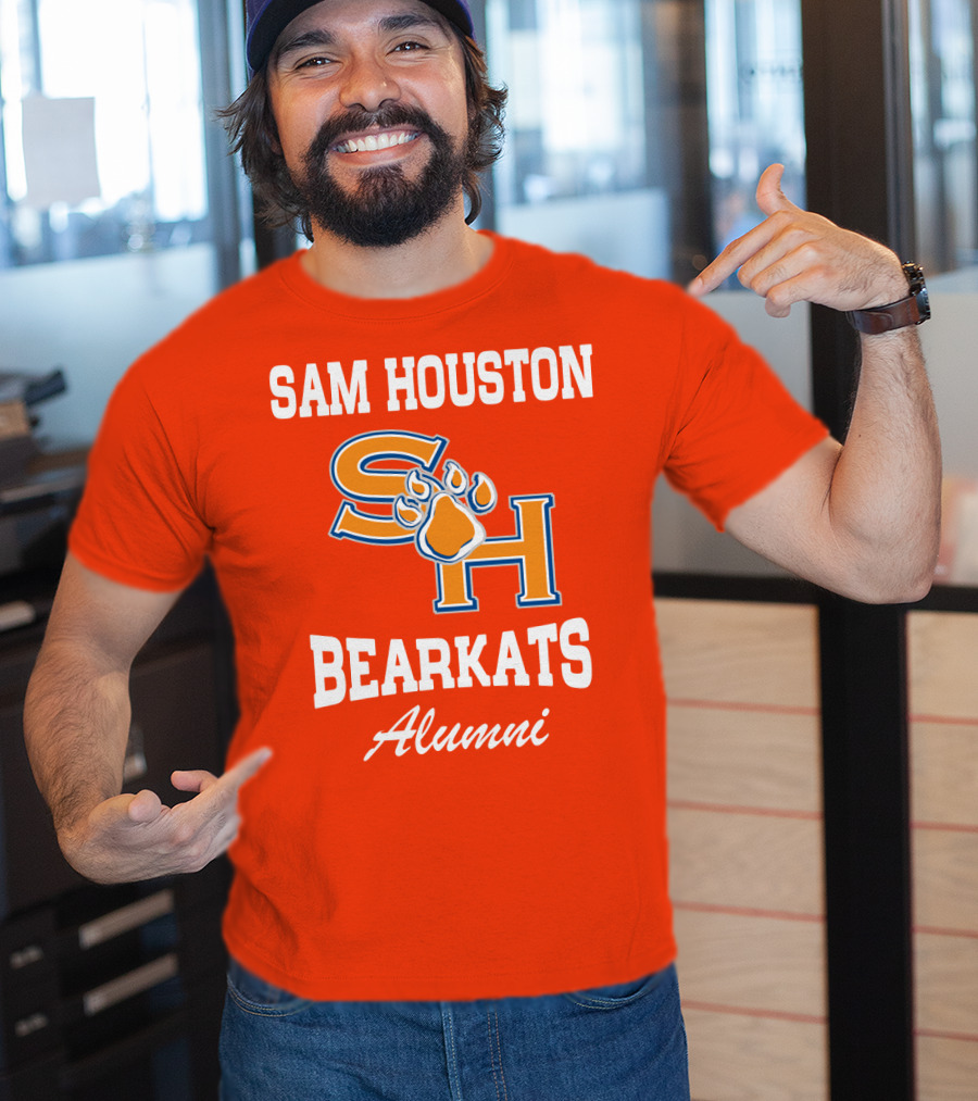 Sam Houston Bearkats Alumni SH Paw T-Shirt