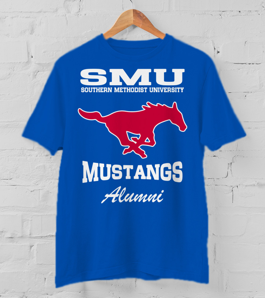 SMU Southern Methodist University Mustangs Alumni T-Shirt