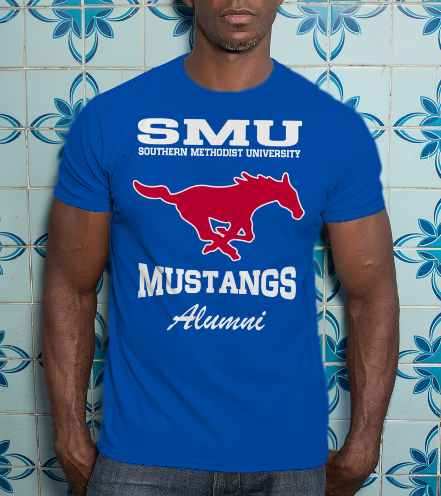 SMU Southern Methodist University Mustangs Alumni T-Shirt