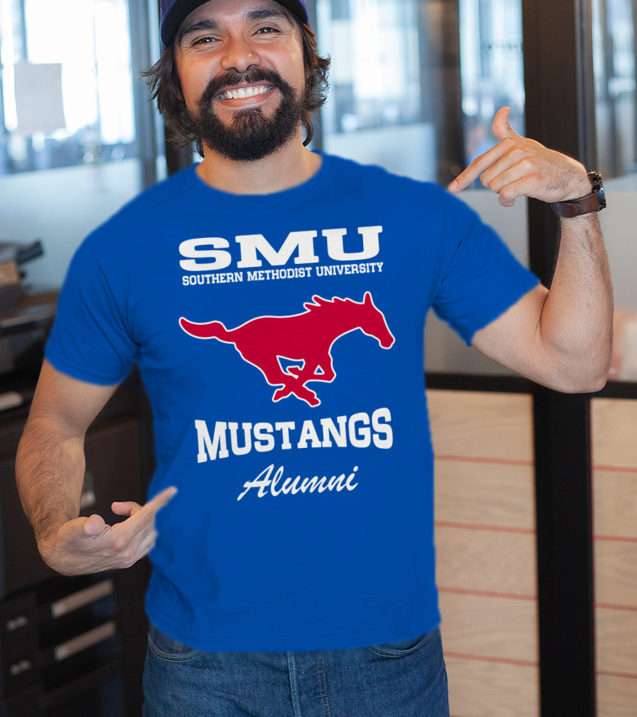 SMU Southern Methodist University Mustangs Alumni T-Shirt