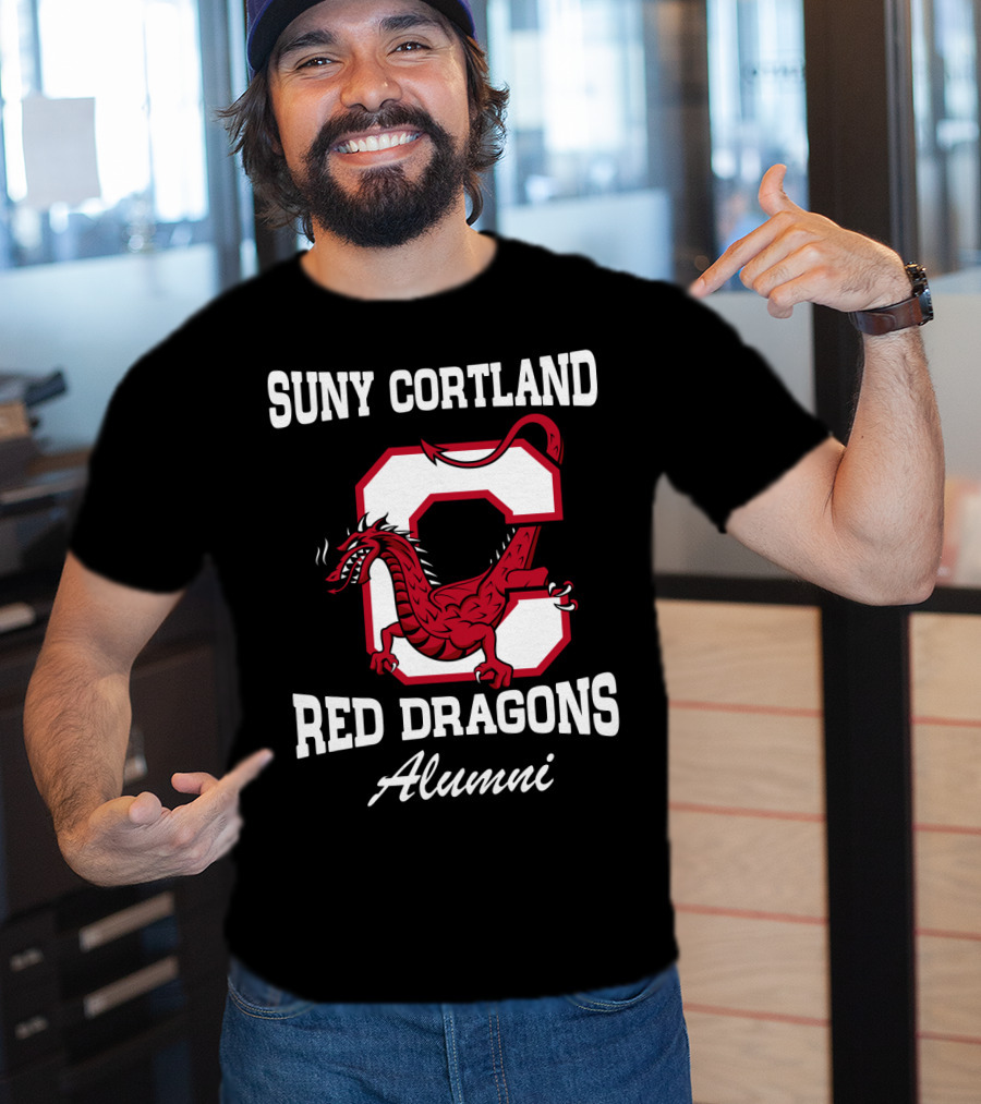 SUNY Cortland Red Dragons Alumni T-Shirt
