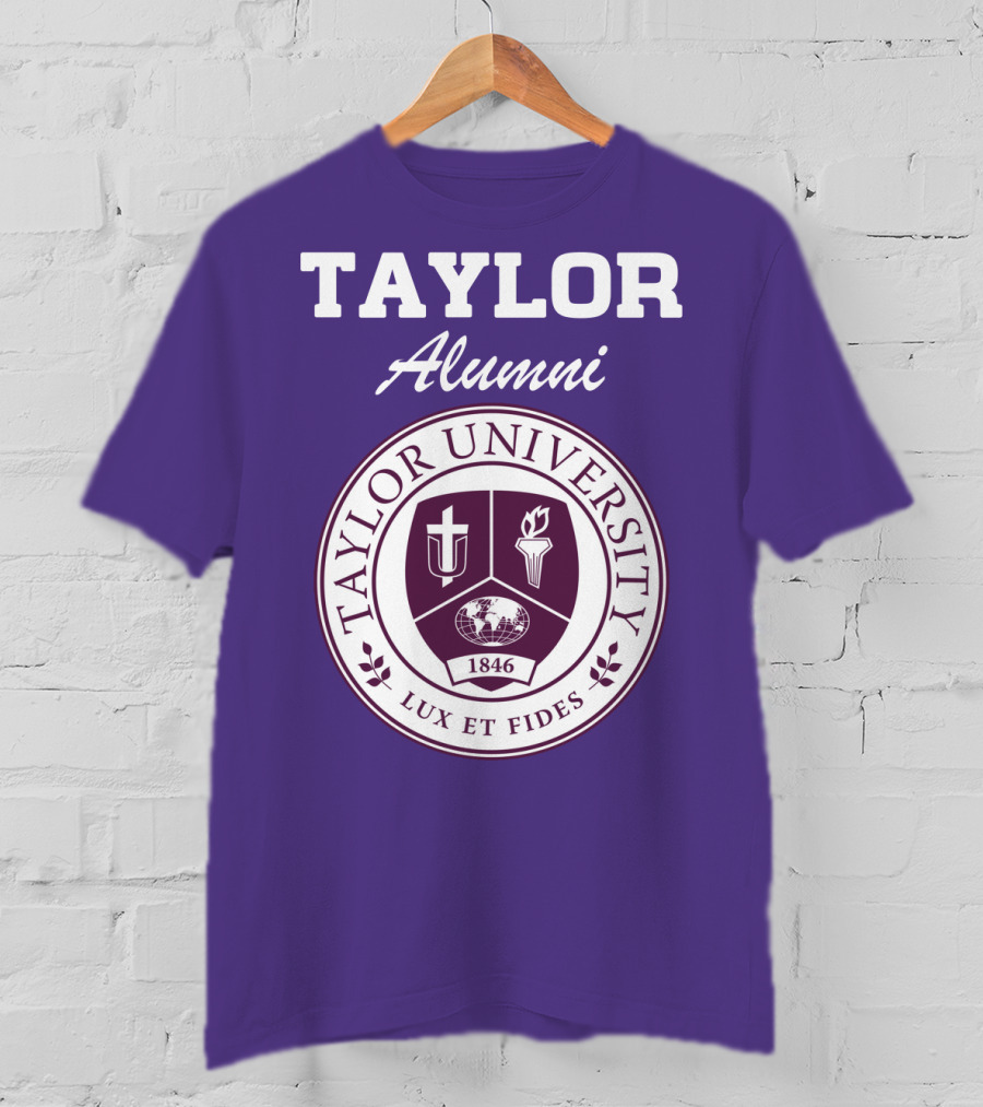 Taylor University Alumni Lux Et Fides 1846 T-Shirt