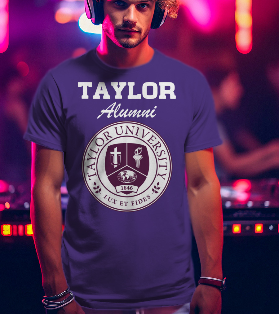 Taylor University Alumni Lux Et Fides 1846 T-Shirt