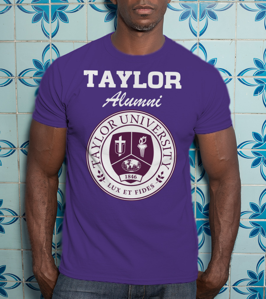 Taylor University Alumni Lux Et Fides 1846 T-Shirt