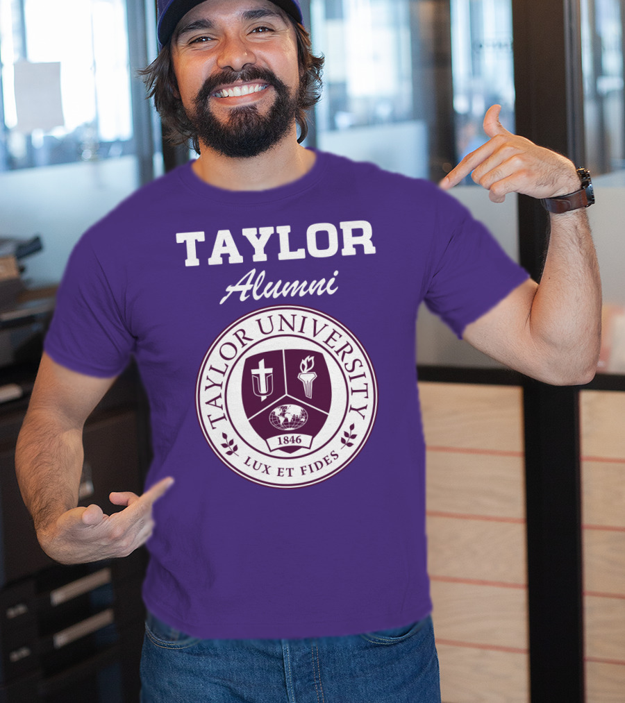 Taylor University Alumni Lux Et Fides 1846 T-Shirt