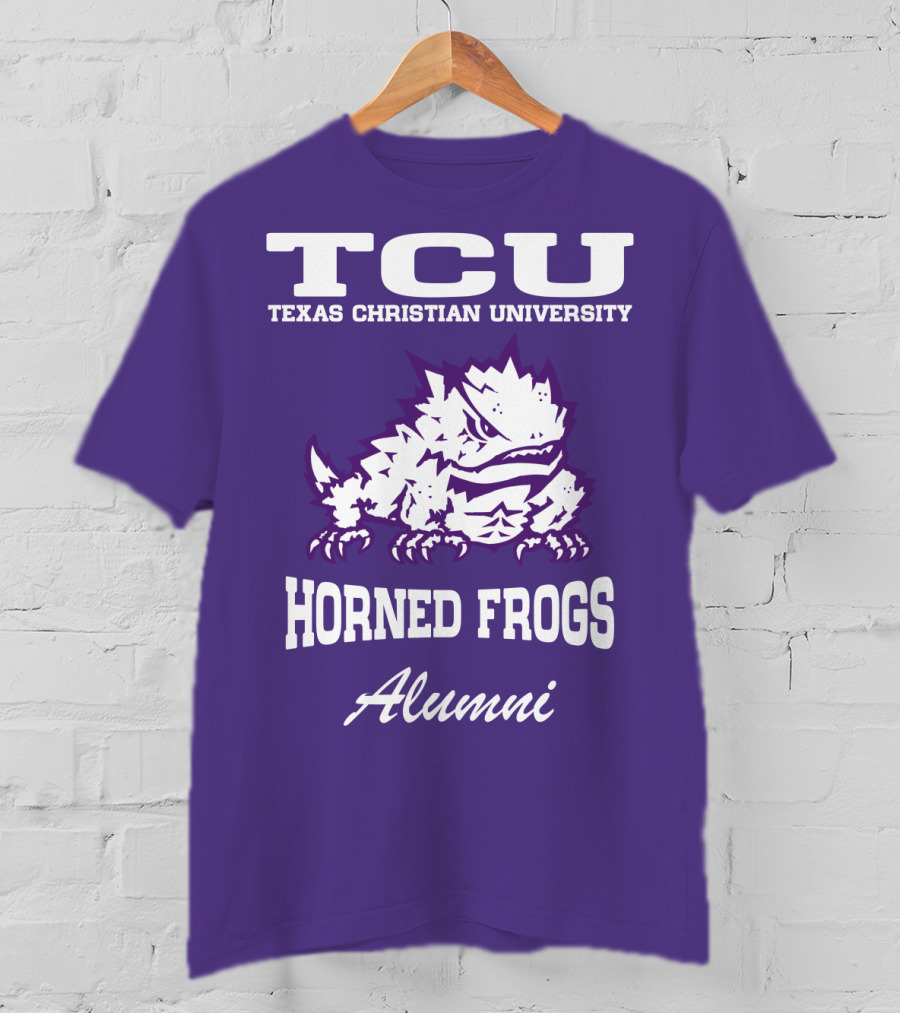 TCU Texas Christian University Horned Frogs Alumni T-Shirt