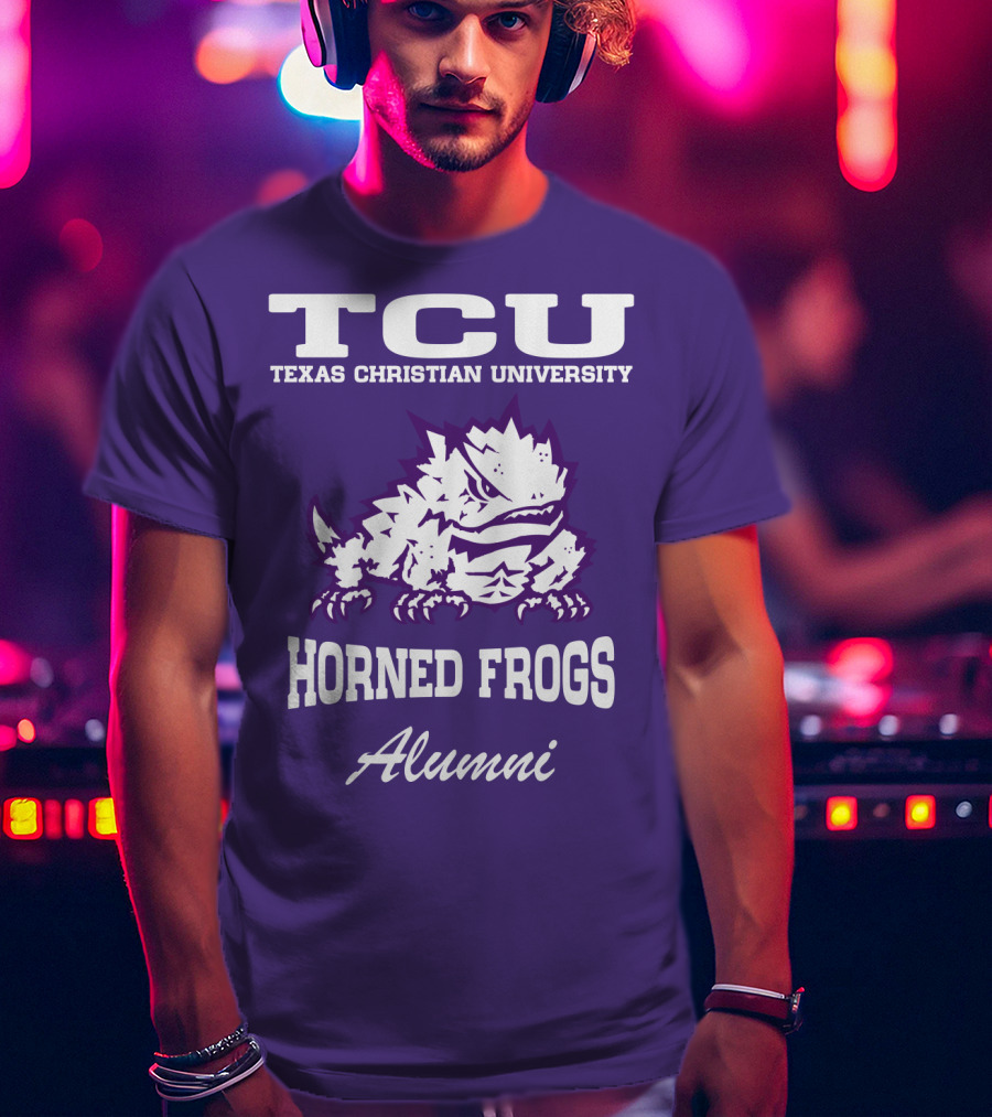 TCU Texas Christian University Horned Frogs Alumni T-Shirt