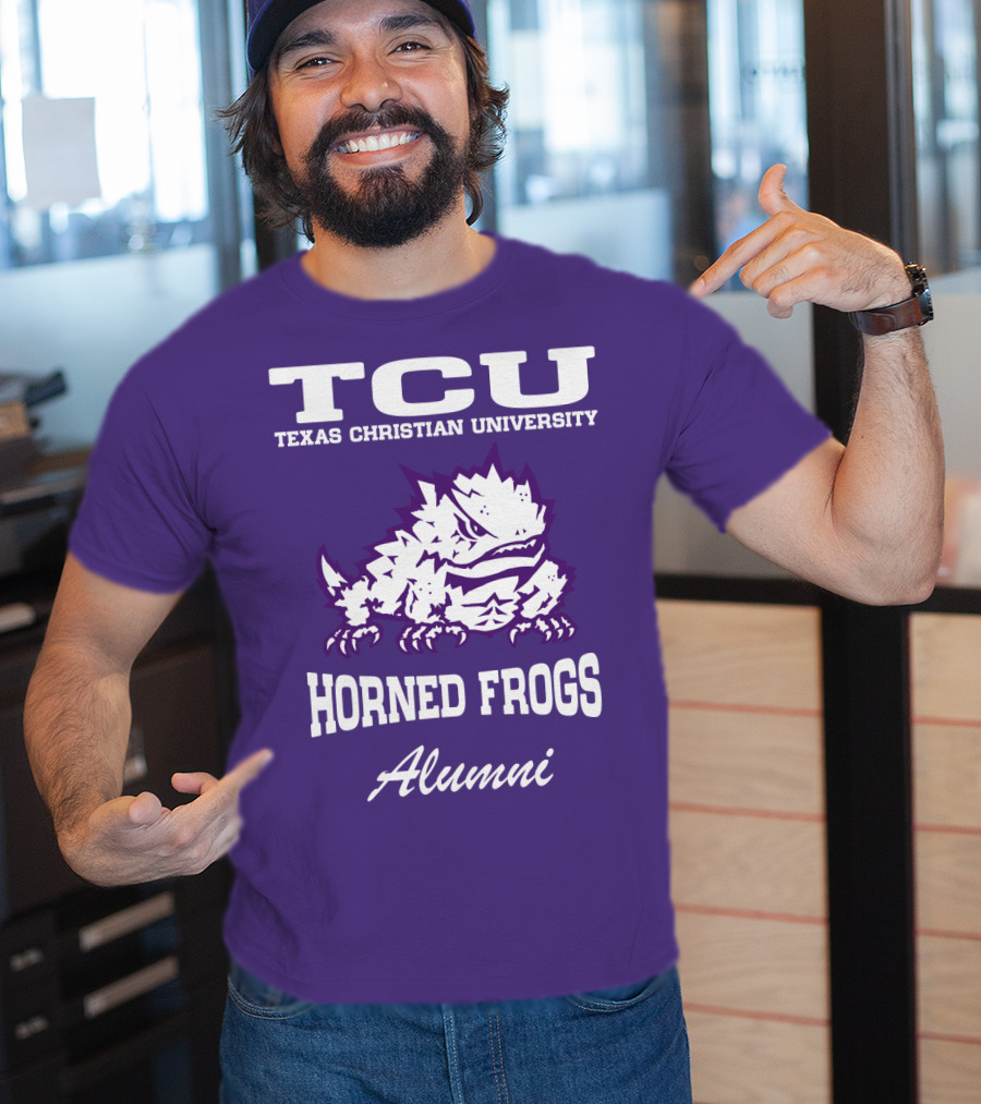 TCU Texas Christian University Horned Frogs Alumni T-Shirt