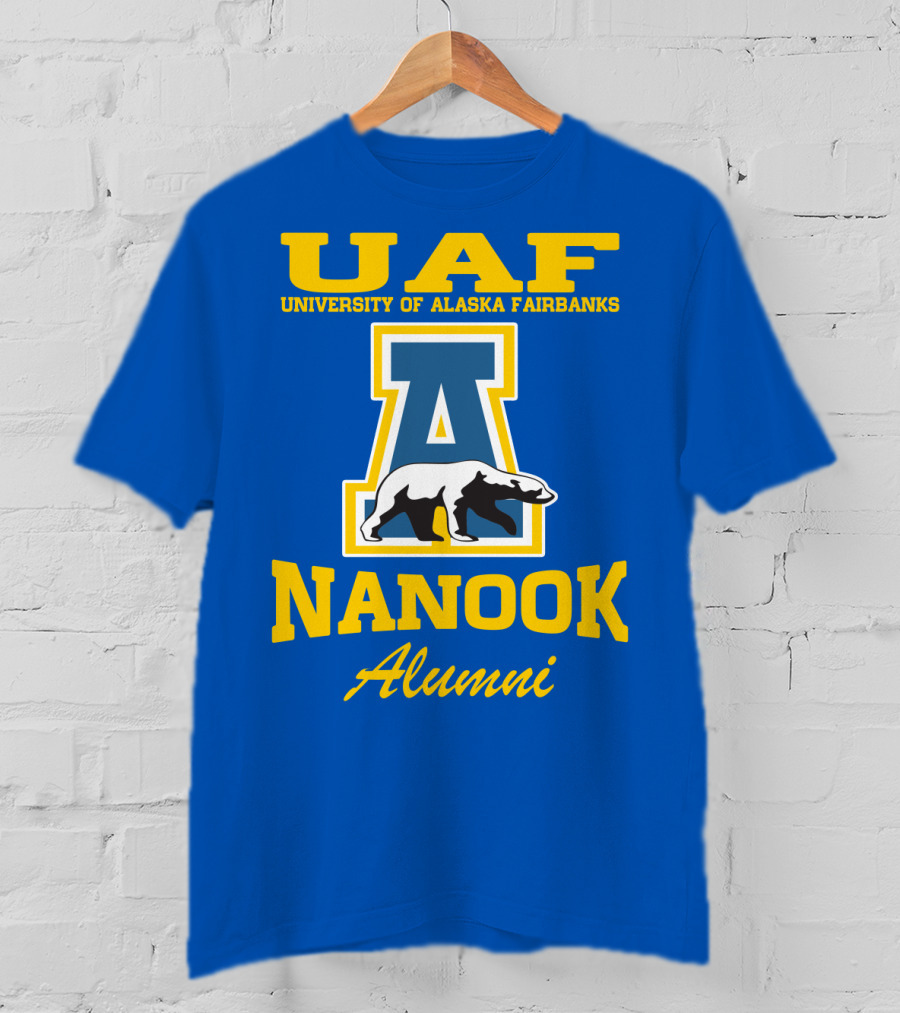 UAF University Of Alaska Fairbanks Nanook Alumni T-Shirt