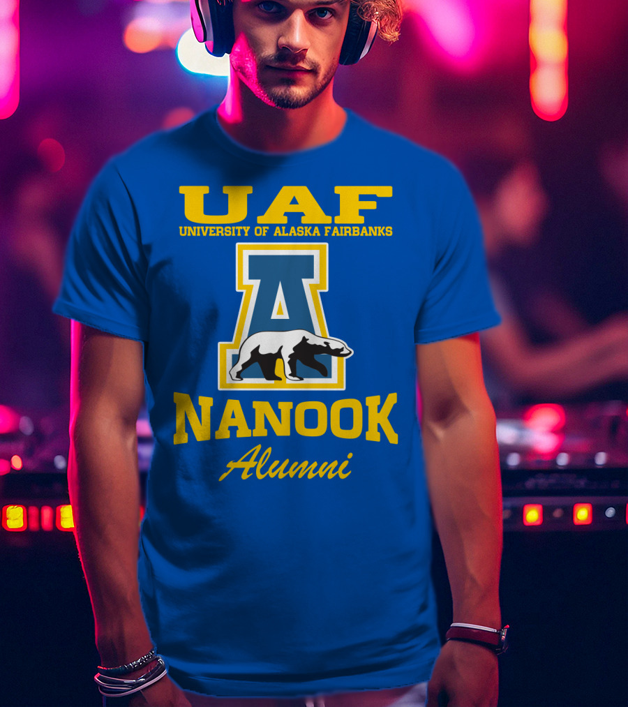 UAF University Of Alaska Fairbanks Nanook Alumni T-Shirt