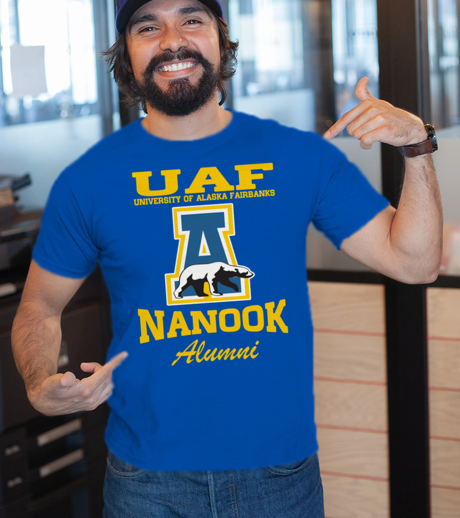 UAF University Of Alaska Fairbanks Nanook Alumni T-Shirt