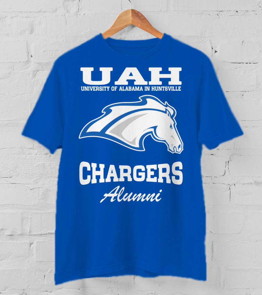 UAH University Of Alabama In Huntsville Chargers Alumni T-Shirt