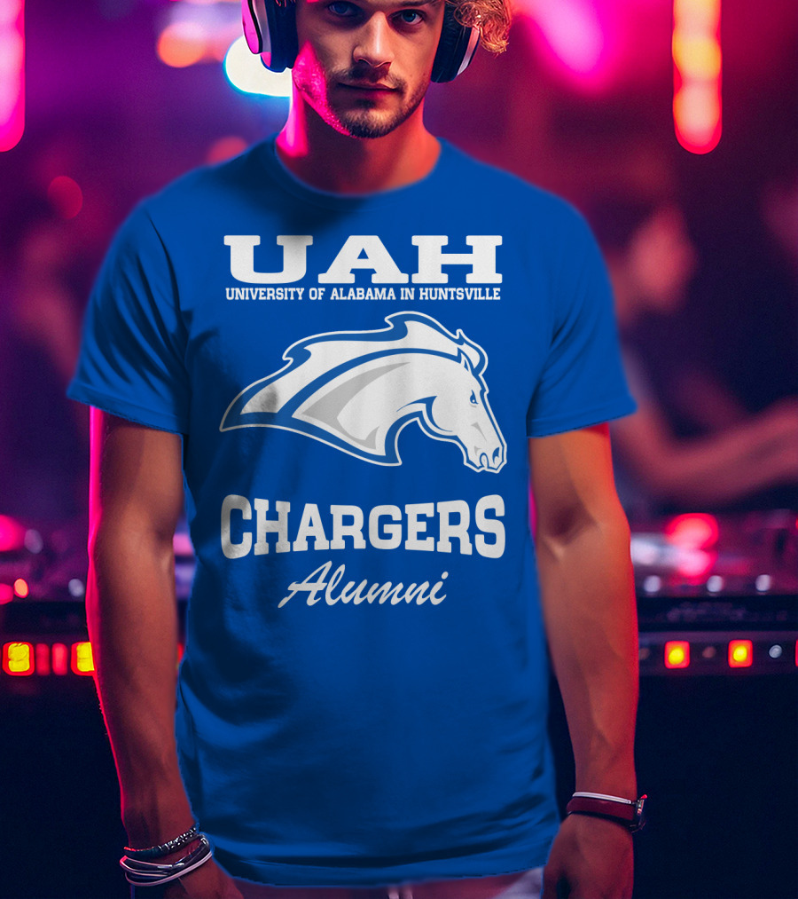 UAH University Of Alabama In Huntsville Chargers Alumni T-Shirt