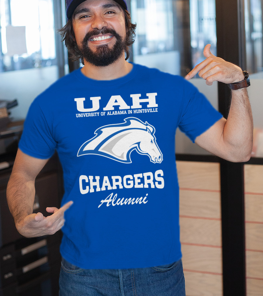 UAH University Of Alabama In Huntsville Chargers Alumni T-Shirt
