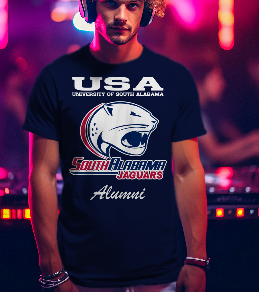 USA University Of South Alabama South Alabama Jaguars Alumni T-Shirt