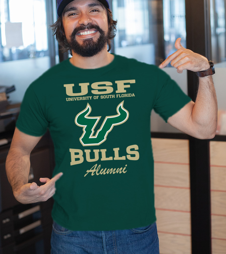 USF University Of South Florida Bulls Alumni T-Shirt