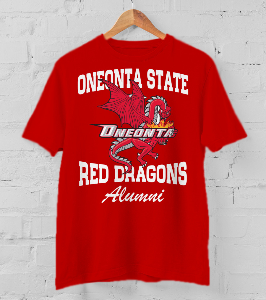 Oneonta State Red Dragons Alumni T-Shirt
