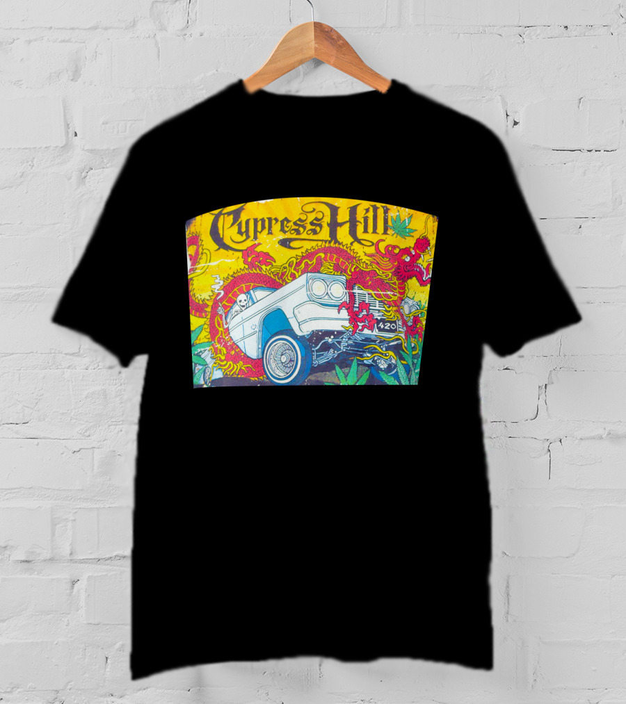 Cypress Hill Lowrider 420 Dragon Hill5 T-Shirt