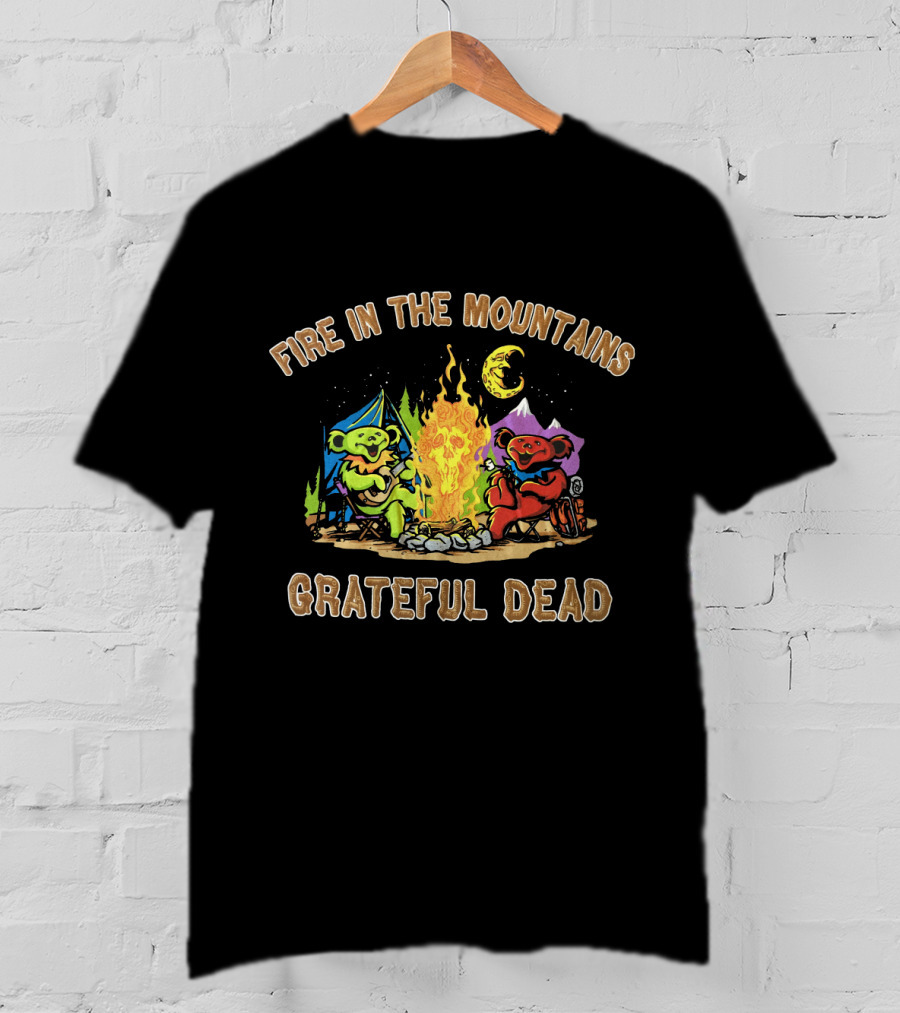 Fire In The Mountains Grateful Dead T-Shirt