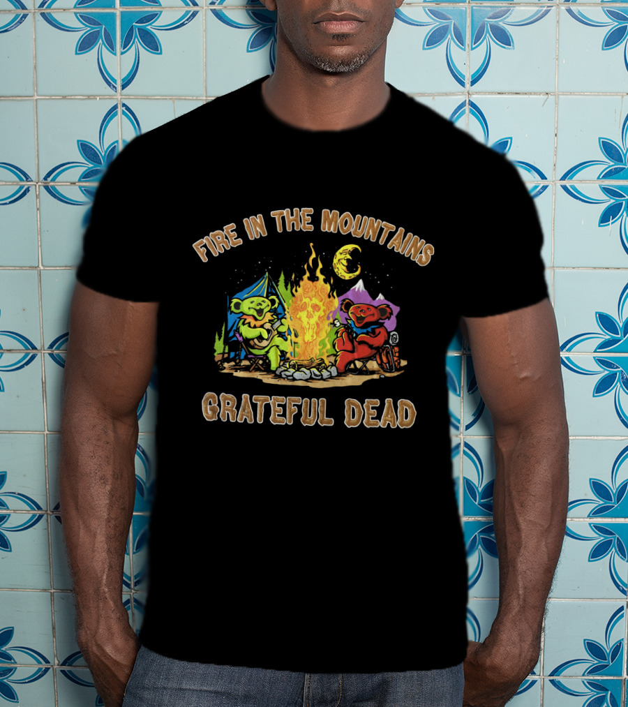 Fire In The Mountains Grateful Dead T-Shirt