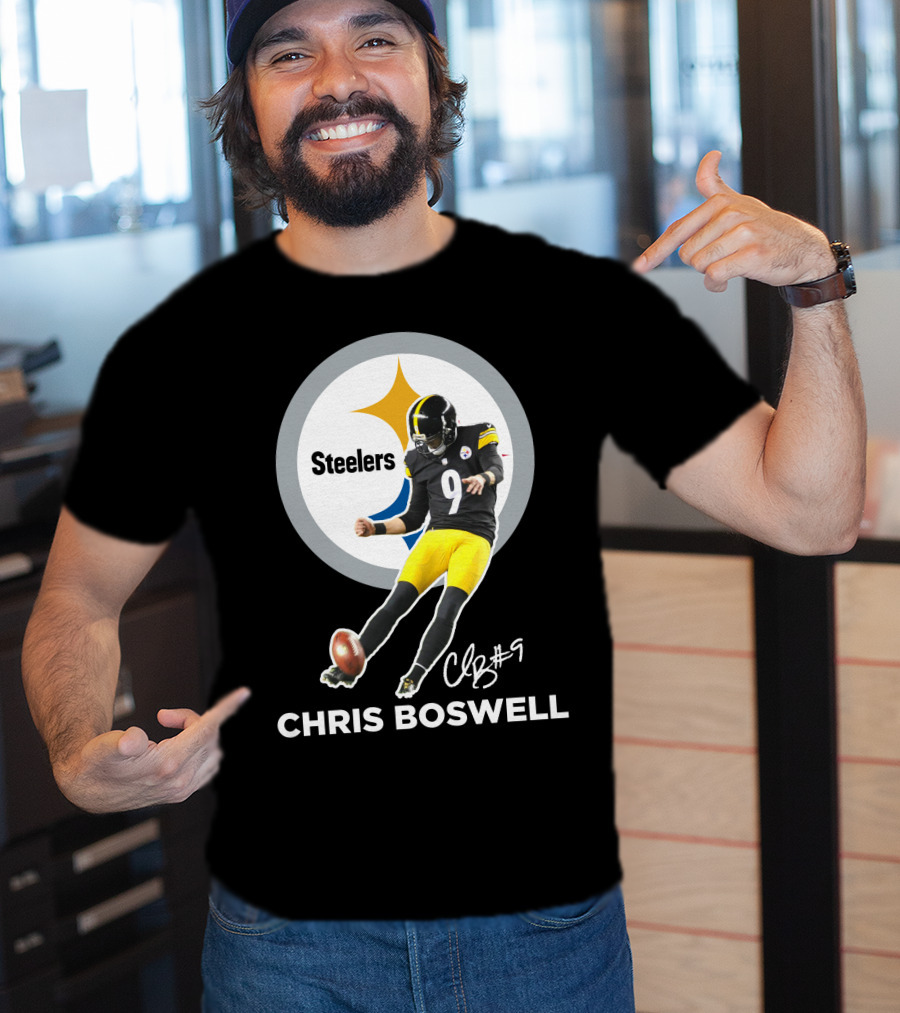 Steelers Chris Boswell Cb#9 T-Shirt