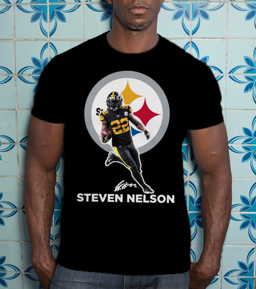 Steven Nelson Pittsburgh Football Number 22 T-Shirt