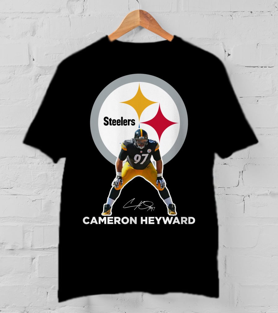 Cameron Heyward Pittsburgh Steelers 97 Nfl Player Signature T-Shirt