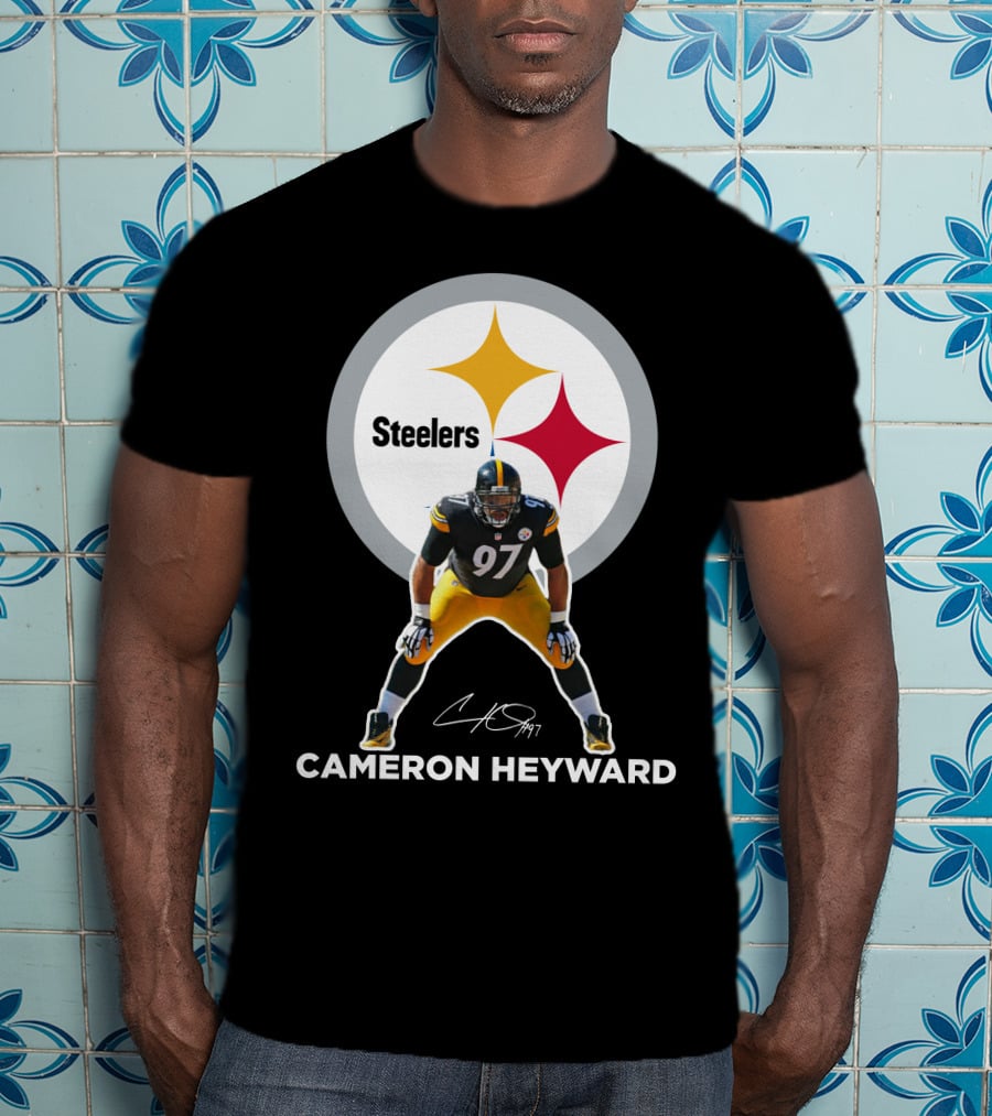 Cameron Heyward Pittsburgh Steelers 97 Nfl Player Signature T-Shirt