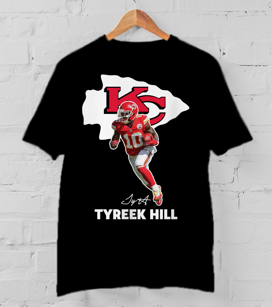Tyreek Hill KC Football Legend T-Shirt