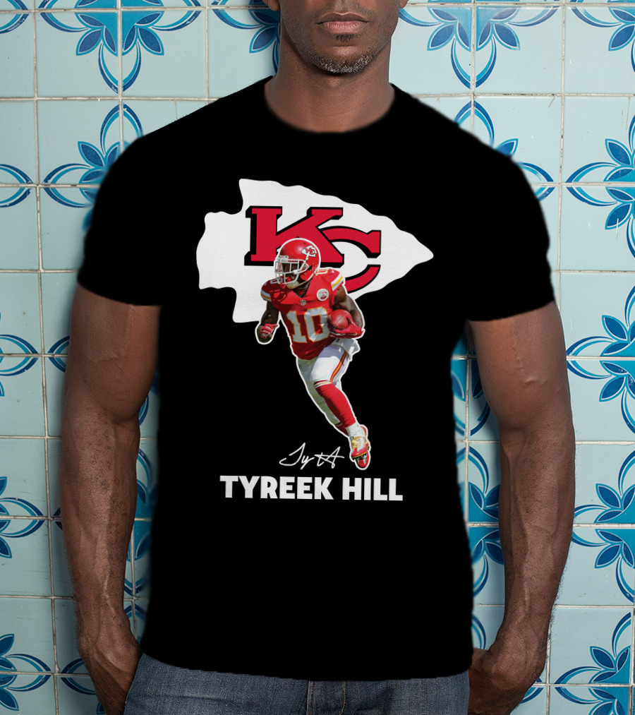 Tyreek Hill KC Football Legend T-Shirt