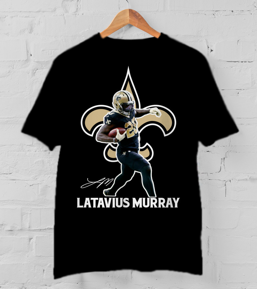 Latavius Murray New Orleans Saints NFL Fleur-de-lis T-Shirt