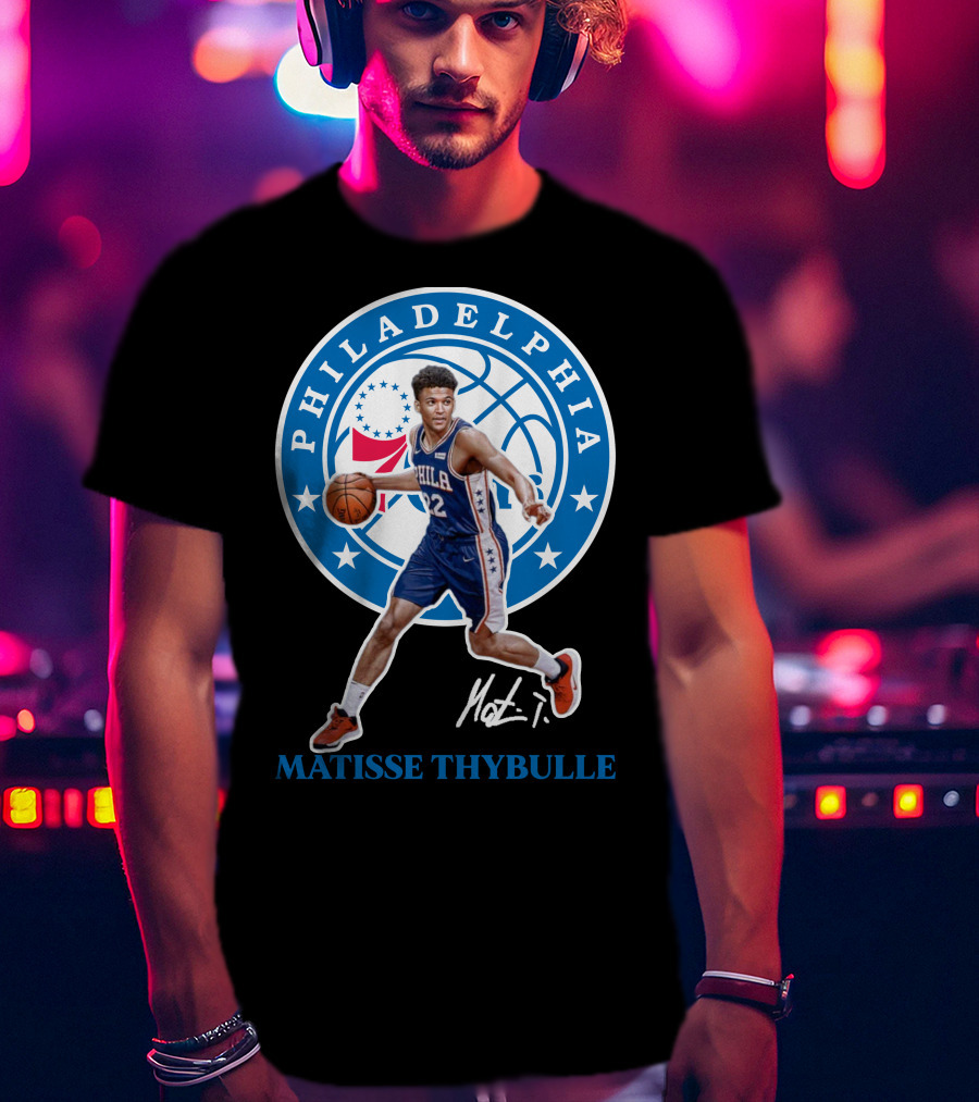 Philadelphia Basketball Matisse Thybulle Edition T-Shirt