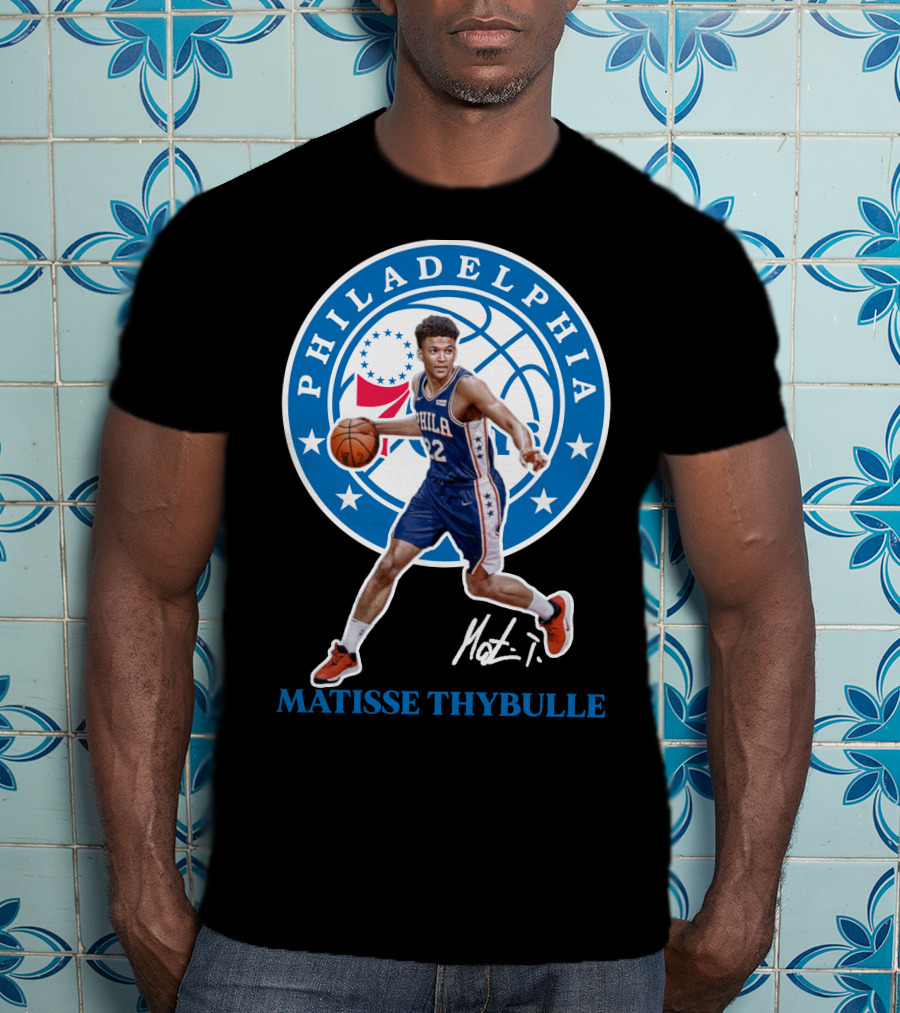 Philadelphia Basketball Matisse Thybulle Edition T-Shirt