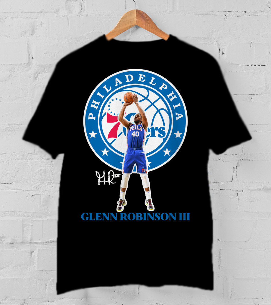 Philadelphia 76ers Glenn Robinson Iii T-Shirt