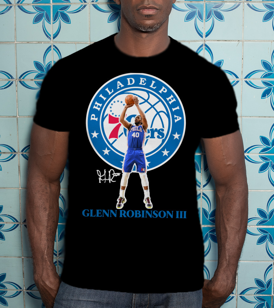 Philadelphia 76ers Glenn Robinson Iii T-Shirt