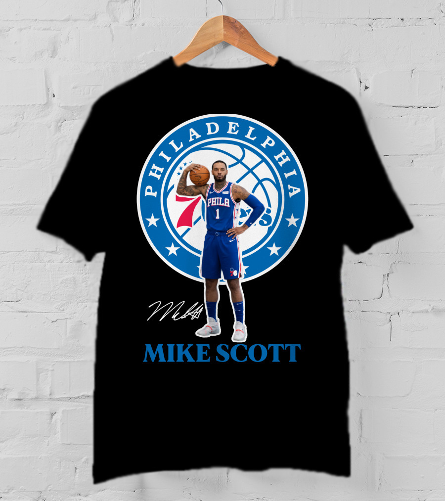 Philadelphia Mike Scott 76Er07 T-Shirt