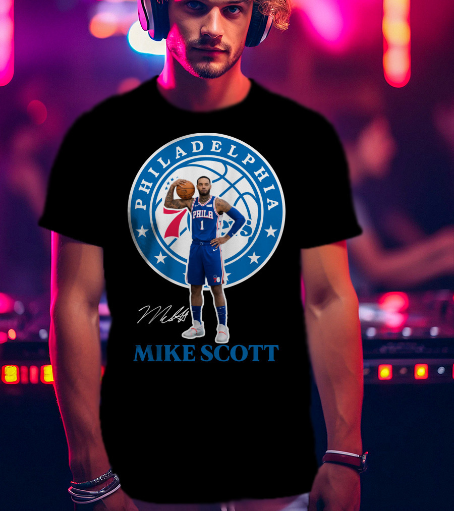 Philadelphia Mike Scott 76Er07 T-Shirt