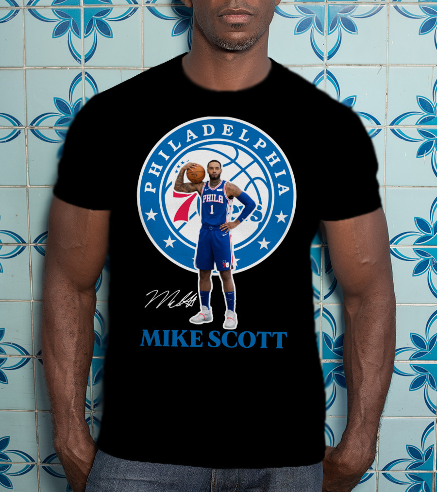 Philadelphia Mike Scott 76Er07 T-Shirt