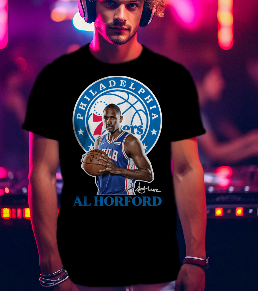 Philadelphia 76ers Al Horford Basketball T-Shirt