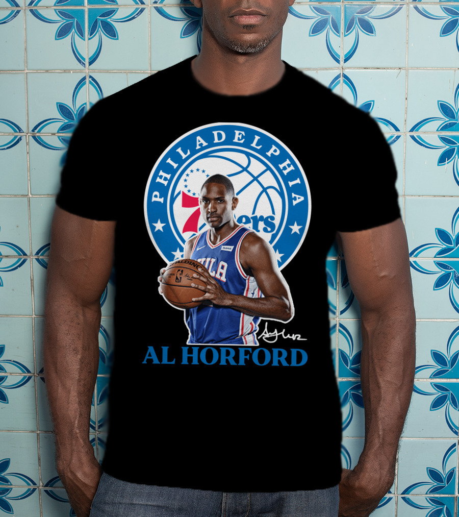 Philadelphia 76ers Al Horford Basketball T-Shirt