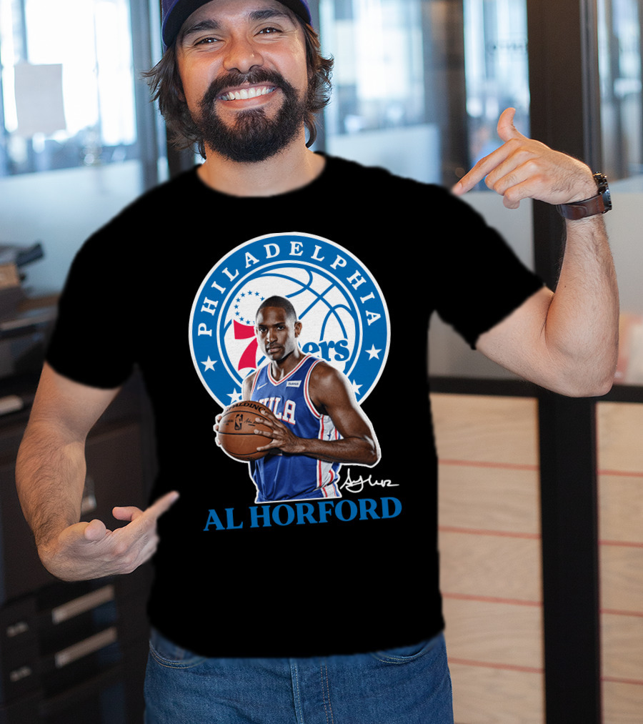 Philadelphia 76ers Al Horford Basketball T-Shirt