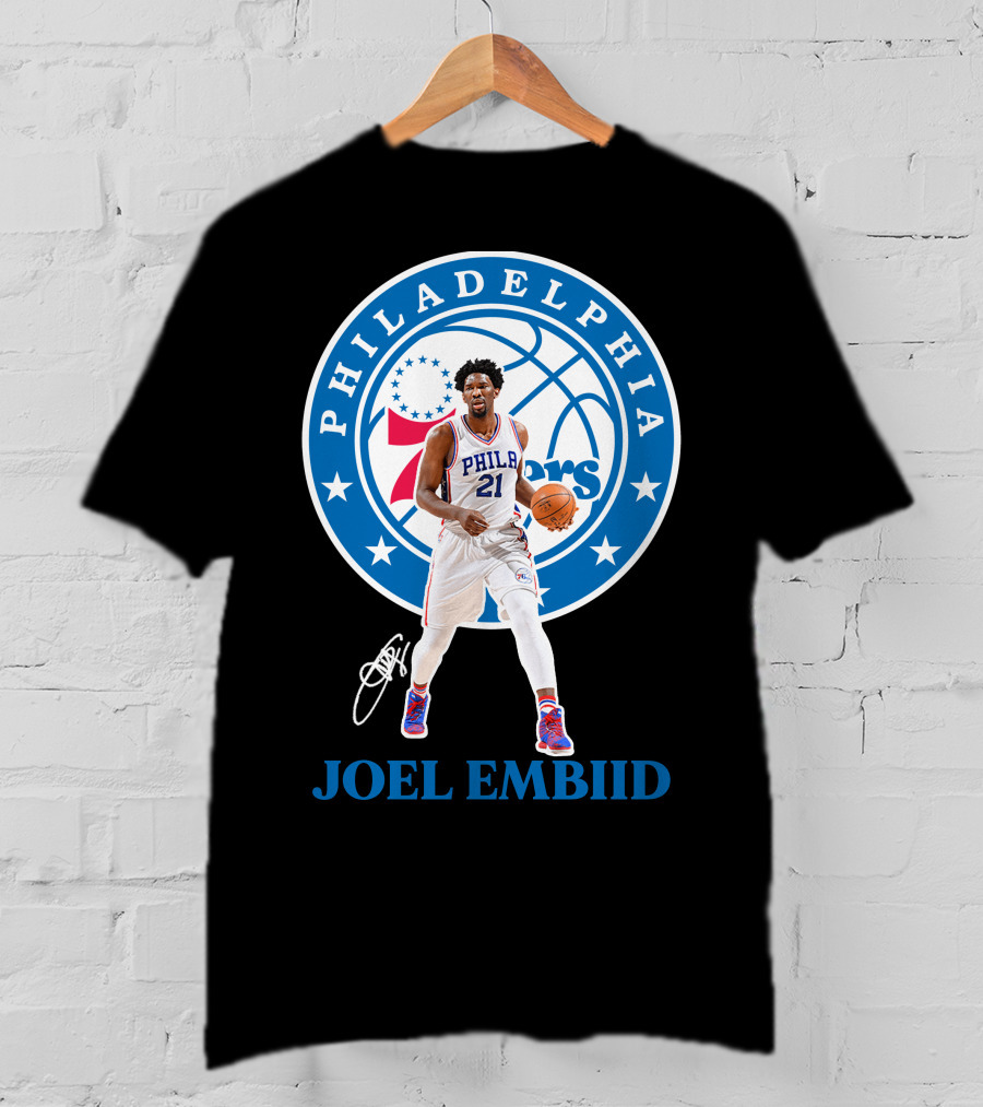 Philadelphia 76ers Joel Embiid T-Shirt