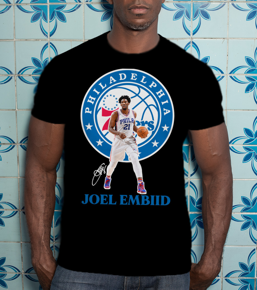 Philadelphia 76ers Joel Embiid T-Shirt