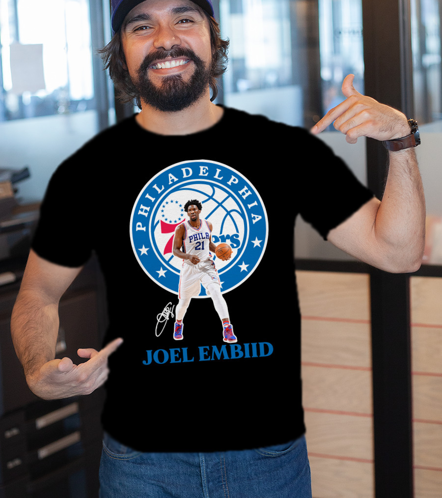 Philadelphia 76ers Joel Embiid T-Shirt