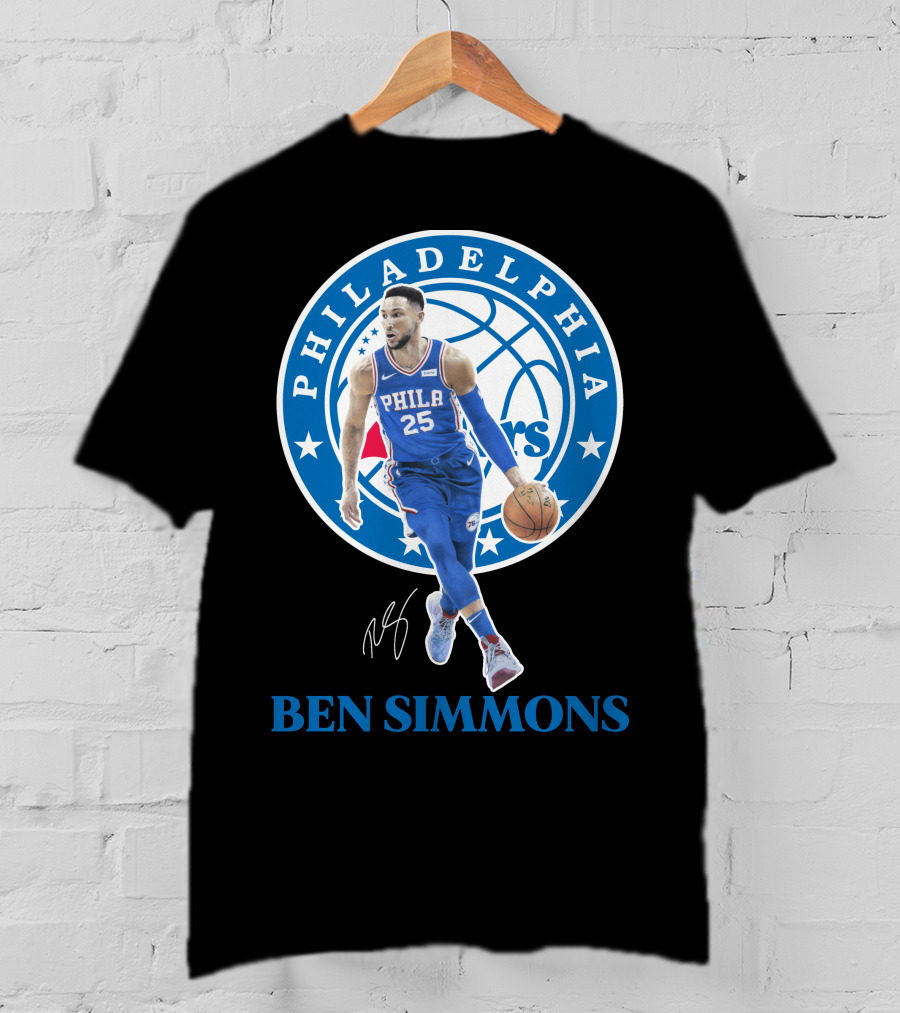 Philadelphia 76ers Ben Simmons 25 76Er01 T-Shirt